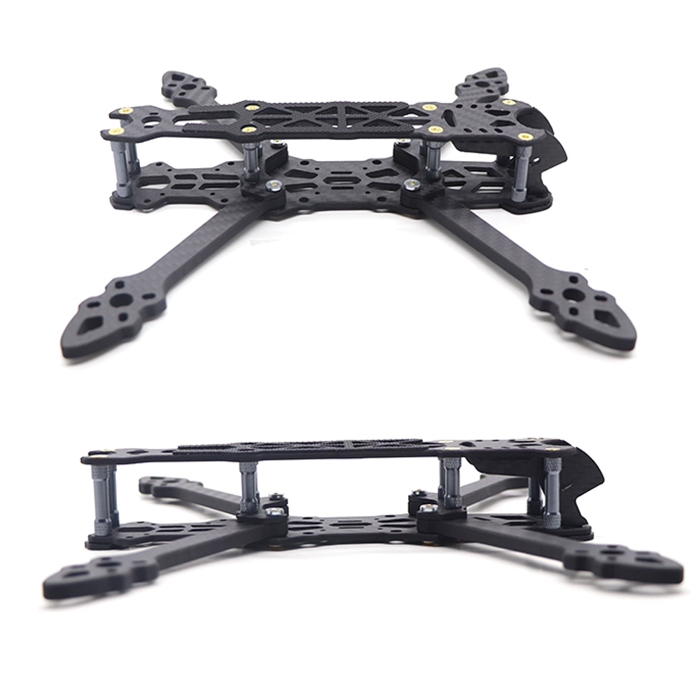 Drone Landing Gear - مجموعة إطارات من ألياف الكربون HSKRC