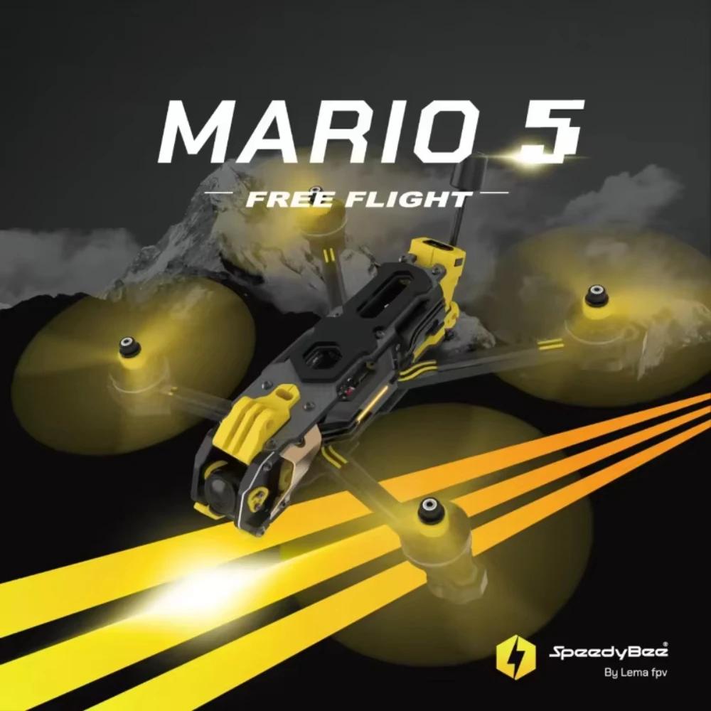 Drone Propeller - طقم إطار Speedybee Mario 5 O4