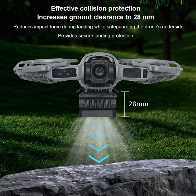 أضواء LED سريعة التركيب لطائرة - مراجعة Drone Landing Gear وسعره