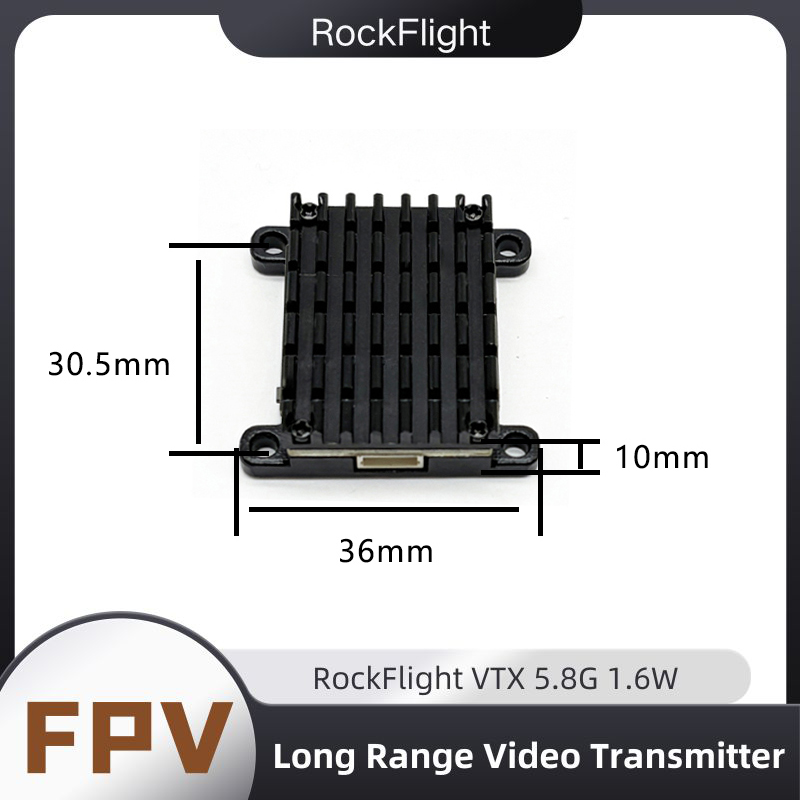 جهاز إرسال RockFlight TX663 VT - مراجعة Drone Frame وسعره