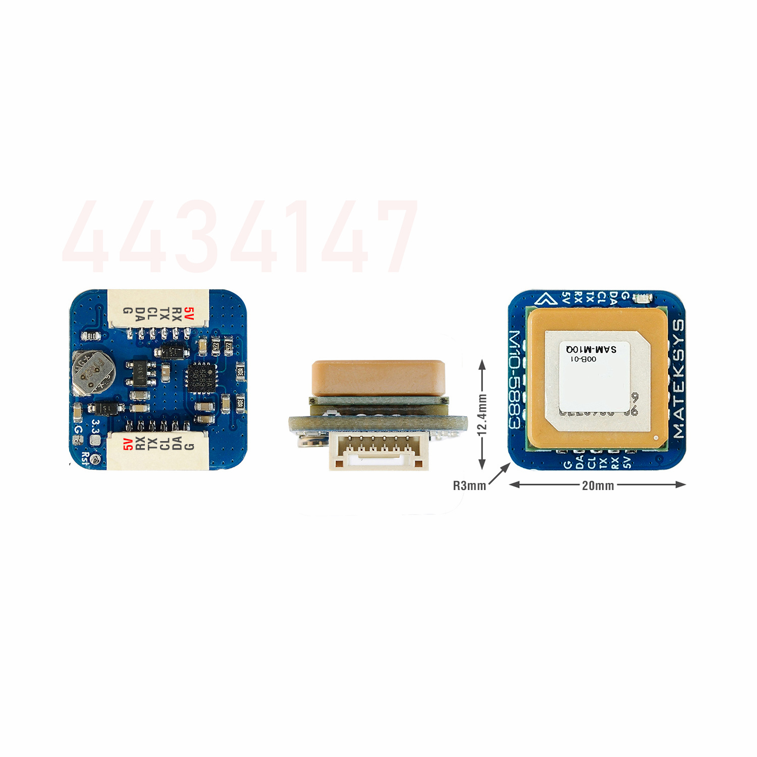 أنظمة Matek-طائرة سباق بدون طي - مراجعة Drone Compass وسعره