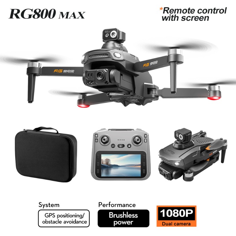 طائرة بدون طيار RG800 MAX جديد - مراجعة Drone Gimbal وسعره