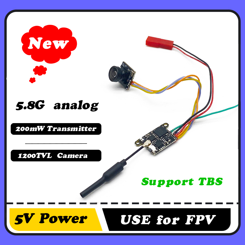 كاميرا SLONWAKE 5.8G 1200TVL F - مراجعة Drone Frame وسعره